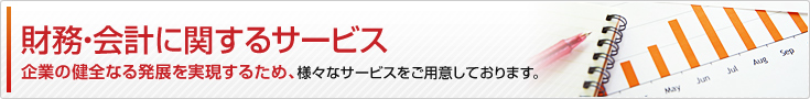 財務・会計に関するサービス