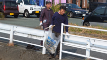 川底を確認しながら進みます