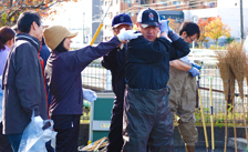 みんなで取り組んでおります。